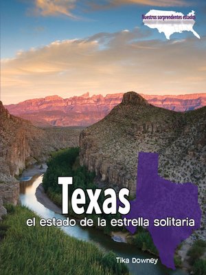cover image of Texas: el estado de la estrella solitaria (Texas: The Lone Star State)